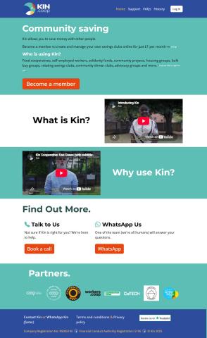Kin Cooperative - Kin Cooperative is a financial mutual aid community saving platform.... Kin Cooperative